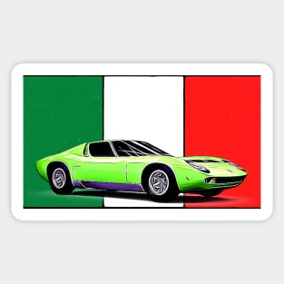 Miura Italian Print Sticker